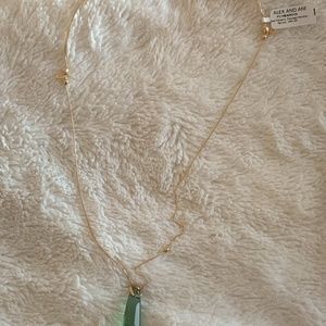 Long statement necklace